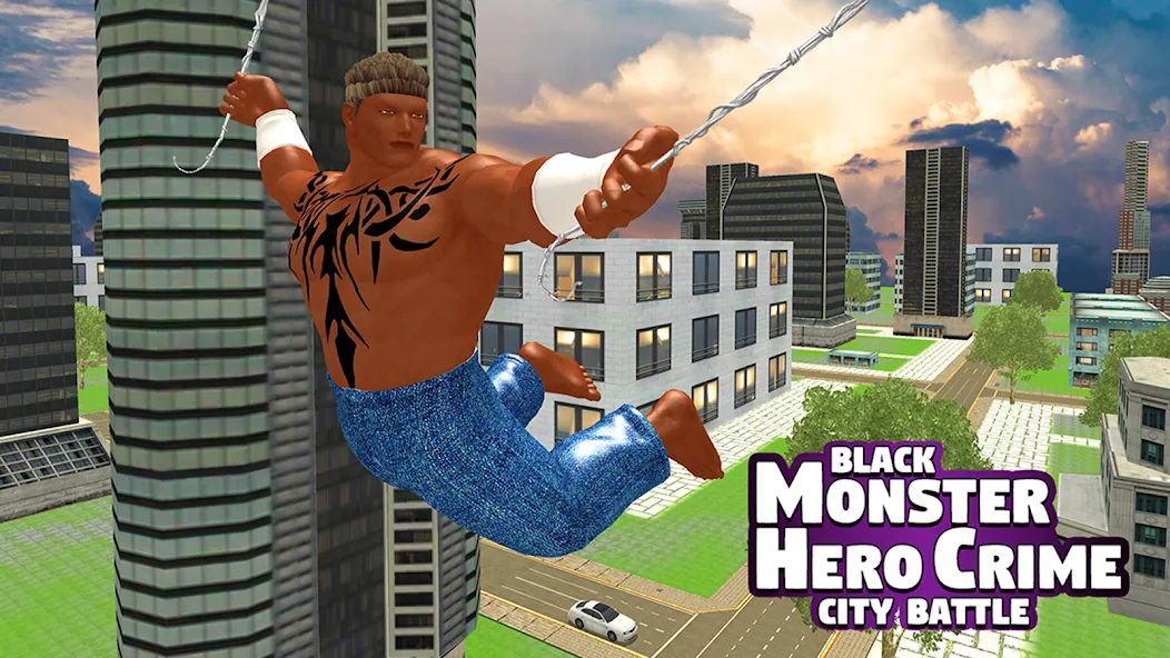 Black Monster Hero City Battle [МОД: Много денег, Монет и Все открыто] Screenshot 4