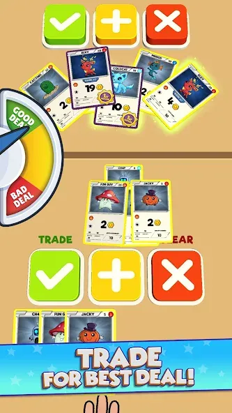 Hyper Cards: Trade & Collect (Хайпер Кардс) [МОД: Много монет, Открытые уровни и Мега MOD] Screenshot 2