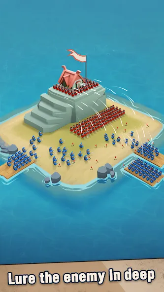 Island War (Айсланд Уор) [МОД: Все открыто, Дополнительные деньги и Меню MOD] Screenshot 2