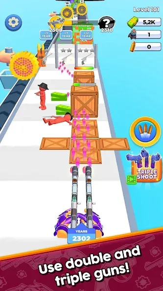 Weapon Craft Run (Уипон Крафт Ран) [МОД: Все открыто, Дополнительные деньги и Меню MOD] Screenshot 2
