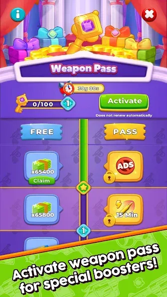 Weapon Craft Run (Уипон Крафт Ран) [МОД: Все открыто, Дополнительные деньги и Меню MOD] Screenshot 4
