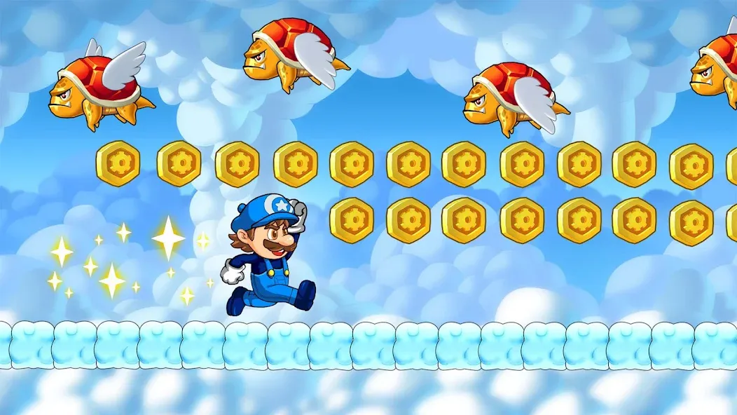 Super Machino: adventure game (упер Мачино го) [МОД: Деньги, Монеты и Меню MOD] Screenshot 2