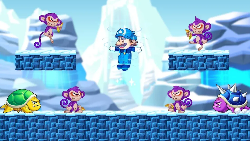 Super Machino: adventure game (упер Мачино го) [МОД: Деньги, Монеты и Меню MOD] Screenshot 5