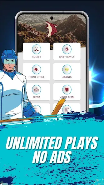Astonishing Hockey Manager (Астонишинг Хоккей Менеджер) [МОД: Деньги, Монеты и Меню MOD] Screenshot 3