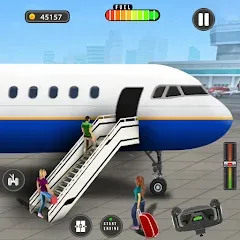 Скачать Flight Simulator - Plane Games (Флайт Симулятор) [МОД: Много денег, Монет и Все открыто] | Взлом Flight Simulator - Plane Games на Андроид