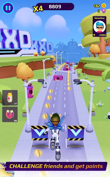 PKXD Runner (ПКХД Раннер) [МОД: Все открыто, Дополнительные деньги и Меню MOD] Screenshot 2