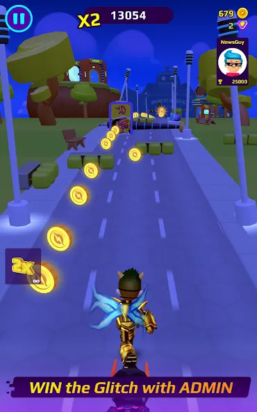 PKXD Runner (ПКХД Раннер) [МОД: Все открыто, Дополнительные деньги и Меню MOD] Screenshot 3