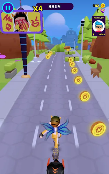 PKXD Runner (ПКХД Раннер) [МОД: Все открыто, Дополнительные деньги и Меню MOD] Screenshot 5