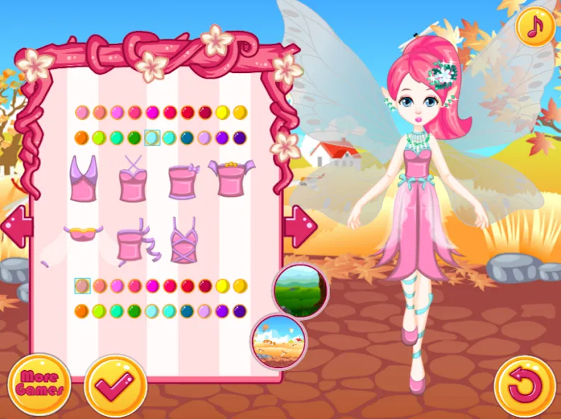 Fairy Dress Up - Girls Games [МОД: Много монет, Открытые уровни и Мега MOD] Screenshot 2