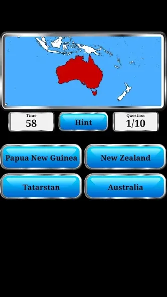 World Geography - Quiz Game [МОД: Много монет, Открытые уровни и Мега MOD] Screenshot 2