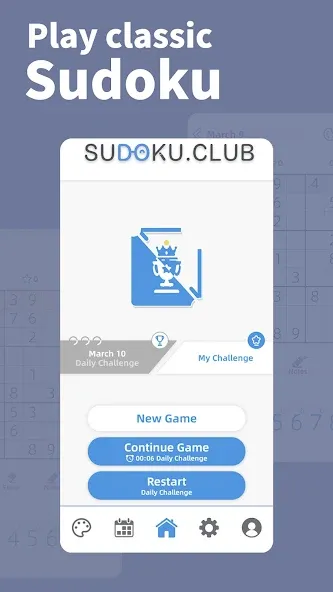 AGED Sudoku (Эйджд Судоку) [МОД: Меню, Бесконечные монеты и Открытые уровни] Screenshot 1