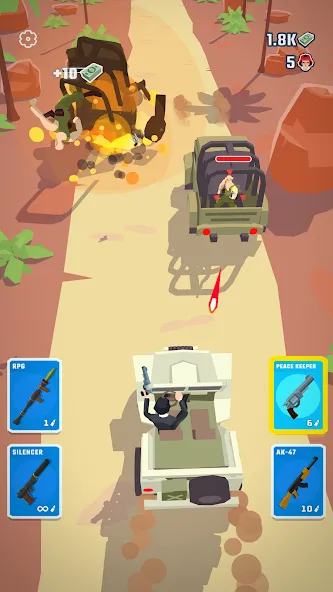 Agent Action -  Spy Shooter (Эйджент Экшн) [МОД: Меню, Бесконечные монеты и Открытые уровни] Screenshot 1