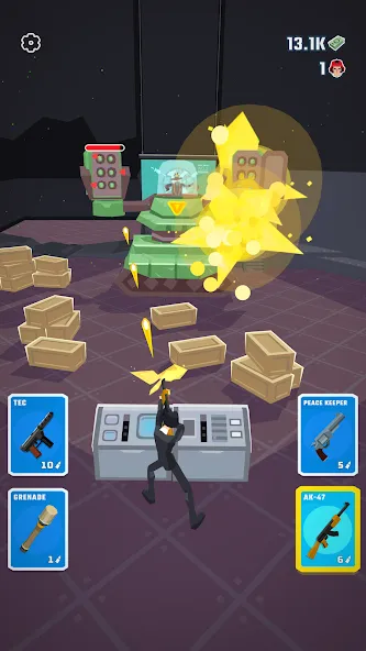 Agent Action -  Spy Shooter (Эйджент Экшн) [МОД: Меню, Бесконечные монеты и Открытые уровни] Screenshot 3