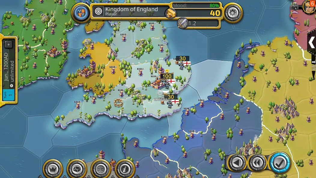 Age of Conquest IV (Эйдж оф Конквест ) [МОД: Много монет, Открытые уровни и Мега MOD] Screenshot 2