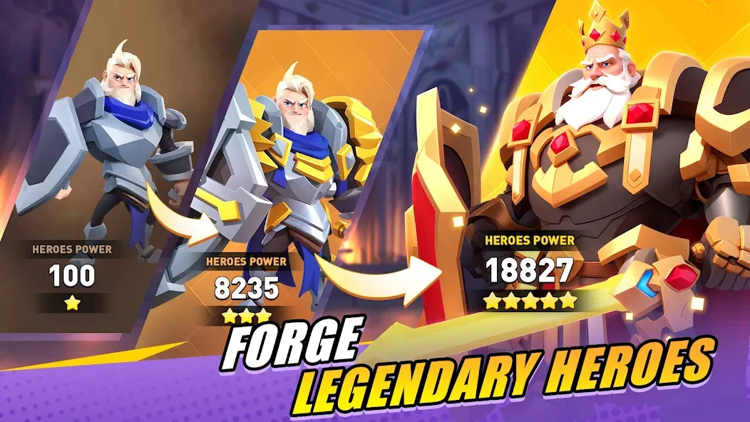 Valor Legends: Idle RPG (Валор легенды) [МОД: Бесконечные деньги, Монеты и Мега MOD] Screenshot 4