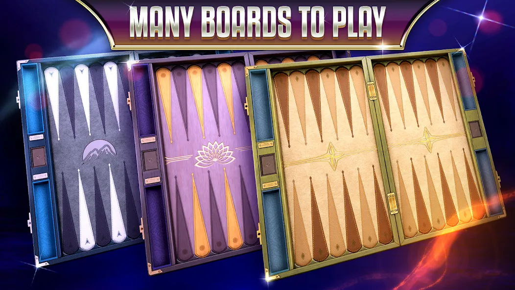 Backgammon Legends Online [МОД: Меню, Бесконечные монеты и Открытые уровни] Screenshot 2