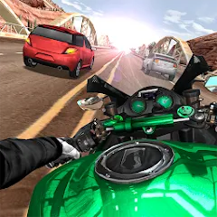 Скачать Moto Rider In Traffic (Мото Райдер в Трафике) [МОД: Меню, Бесконечные монеты и Открытые уровни] | Взлом Moto Rider In Traffic на Андроид