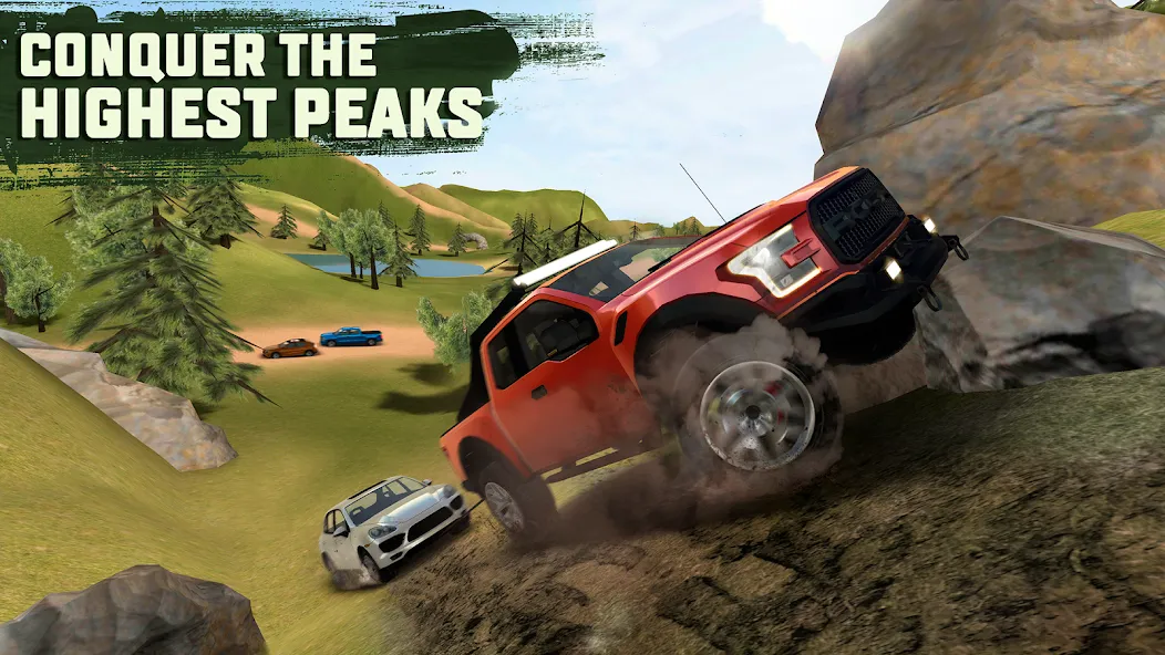 Extreme SUV Driving Simulator (Экстримный симулятор вождения внедорожников) [МОД: Все открыто, Дополнительные деньги и Меню MOD] Screenshot 3