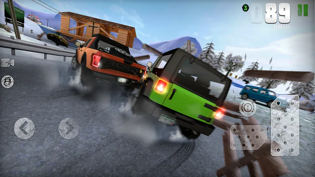 Extreme SUV Driving Simulator (Экстримный симулятор вождения внедорожников) [МОД: Все открыто, Дополнительные деньги и Меню MOD] Screenshot 5
