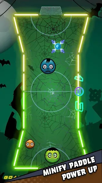 Air Hockey Glow HD Ultimate 2D (Эйр) [МОД: Деньги, Монеты и Меню MOD] Screenshot 5