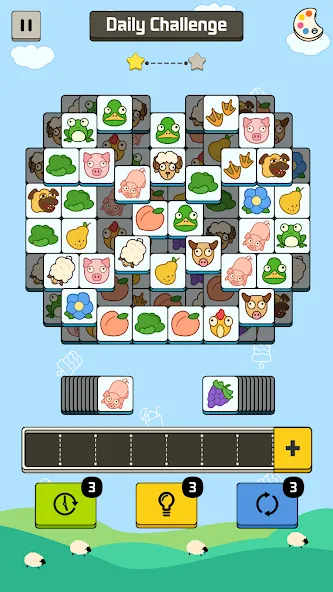 Sheep N Sheep: Daily Challenge (Шип эн Шип) [МОД: Меню, Бесконечные монеты и Открытые уровни] Screenshot 3