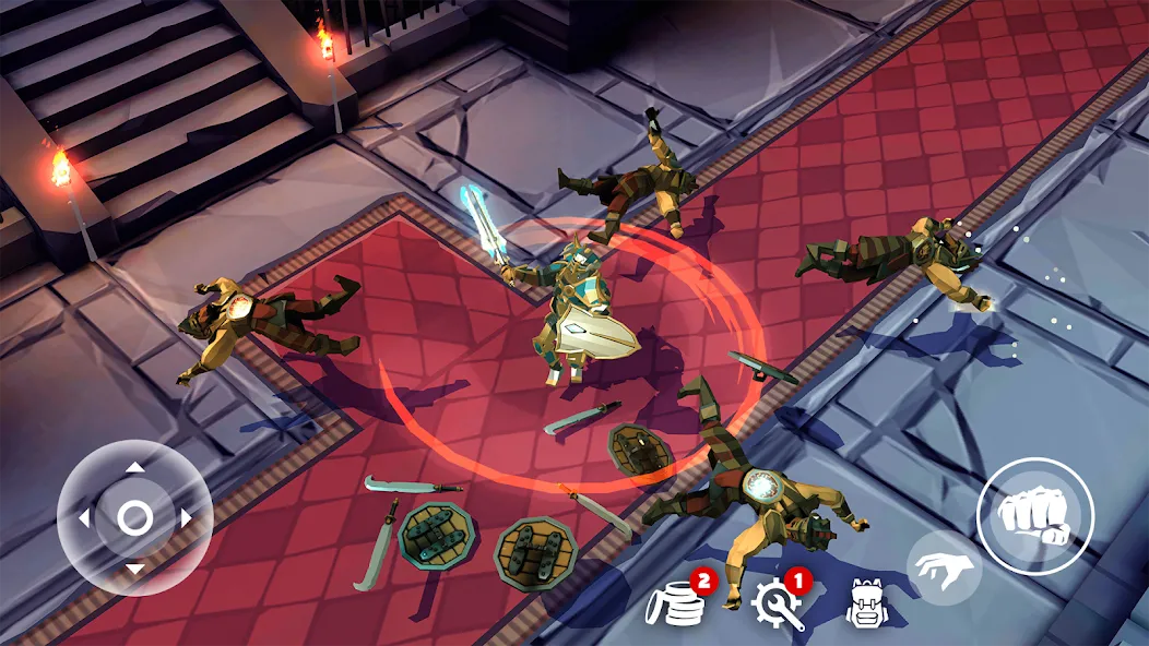 Polygon Fantasy: Action RPG (Полигон Фэнтези) [МОД: Деньги, Монеты и Меню MOD] Screenshot 2