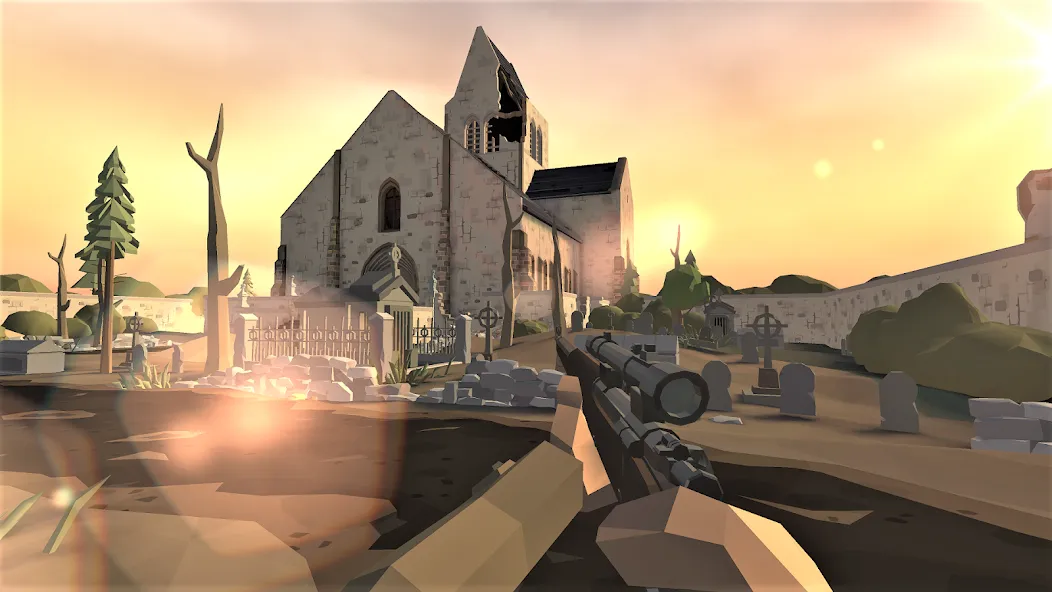 World War Polygon: WW2 shooter (Ворлд Вар Полигон) [МОД: Много монет, Открытые уровни и Мега MOD] Screenshot 3