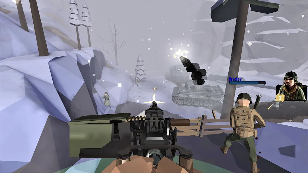 World War Polygon: WW2 shooter (Ворлд Вар Полигон) [МОД: Много монет, Открытые уровни и Мега MOD] Screenshot 5