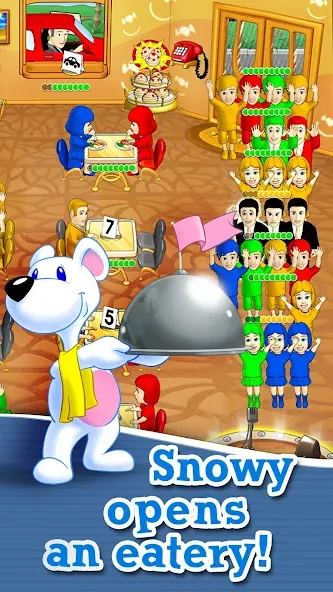 Lunch Rush HD Restaurant Games [МОД: Все открыто, Дополнительные деньги и Меню MOD] Screenshot 1
