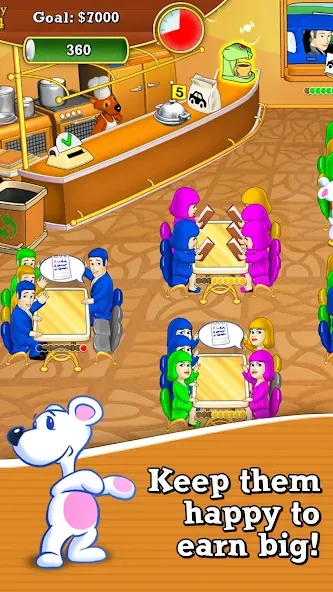 Lunch Rush HD Restaurant Games [МОД: Все открыто, Дополнительные деньги и Меню MOD] Screenshot 4