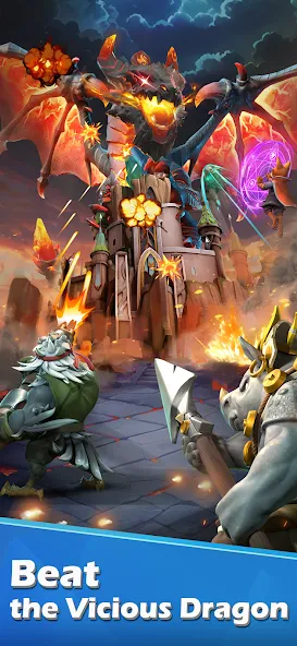 Animal Lords : Merge & Rumble (Анимал Лордс) [МОД: Все открыто, Дополнительные деньги и Меню MOD] Screenshot 2