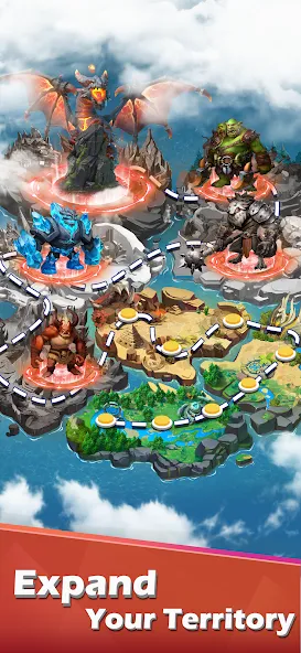 Animal Lords : Merge & Rumble (Анимал Лордс) [МОД: Все открыто, Дополнительные деньги и Меню MOD] Screenshot 3