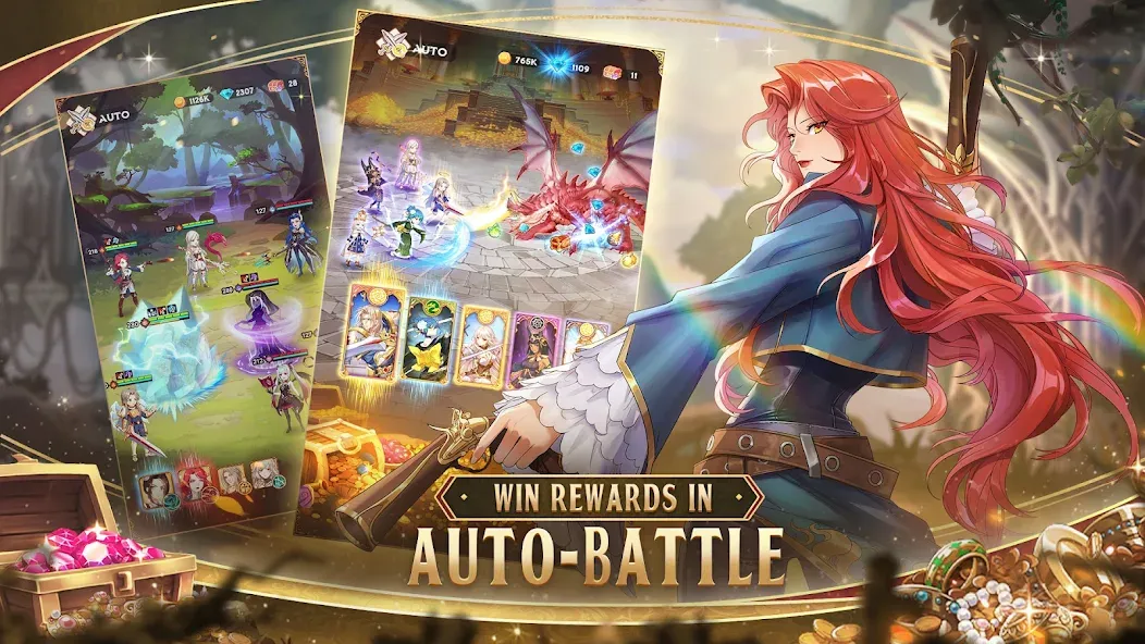 Legend of Almia:idle RPG (Легенда о Альмии) [МОД: Много монет, Открытые уровни и Мега MOD] Screenshot 3