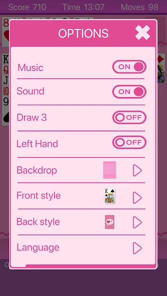 Pink Solitaire (Пинк Солитер) [МОД: Много денег, Монет и Все открыто] Screenshot 4