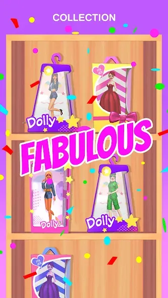 Doll Makeover - DIY 3D Dolly [МОД: Деньги, Монеты и Меню MOD] Screenshot 5