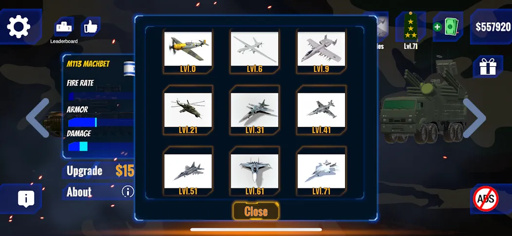 C-RAM Simulator: Air defense [МОД: Меню, Бесконечные монеты и Открытые уровни] Screenshot 4