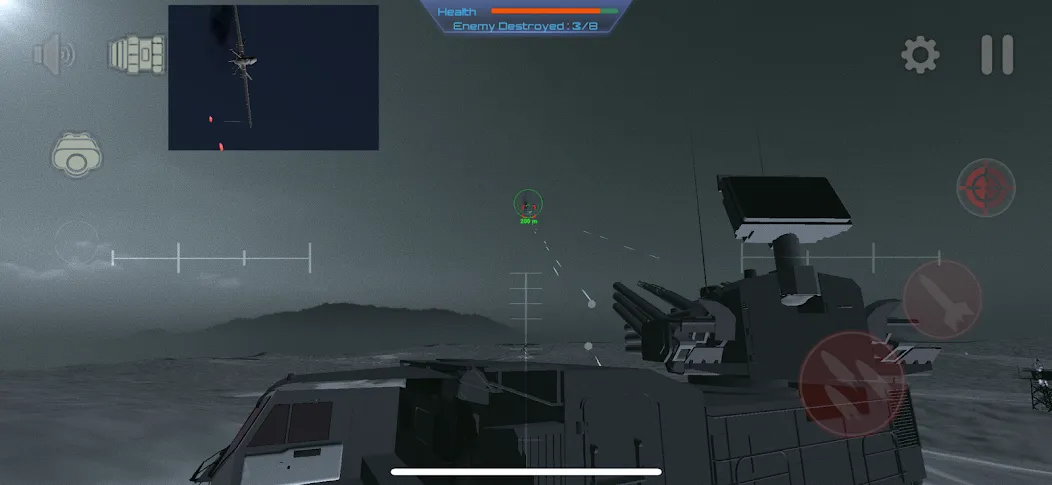 C-RAM Simulator: Air defense [МОД: Меню, Бесконечные монеты и Открытые уровни] Screenshot 5