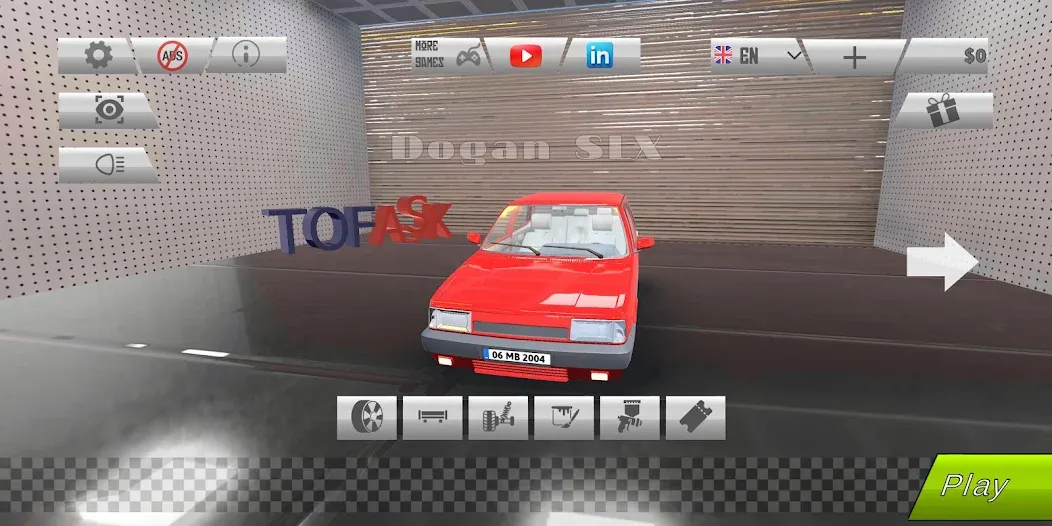 TOFAS Dogan SLX Simulation [МОД: Деньги, Монеты и Меню MOD] Screenshot 1