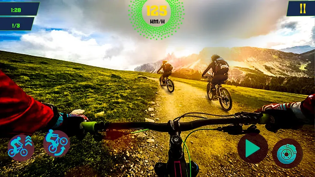 Bmx Games Freestyle Bike Game (бмх) [МОД: Меню, Бесконечные монеты и Открытые уровни] Screenshot 1