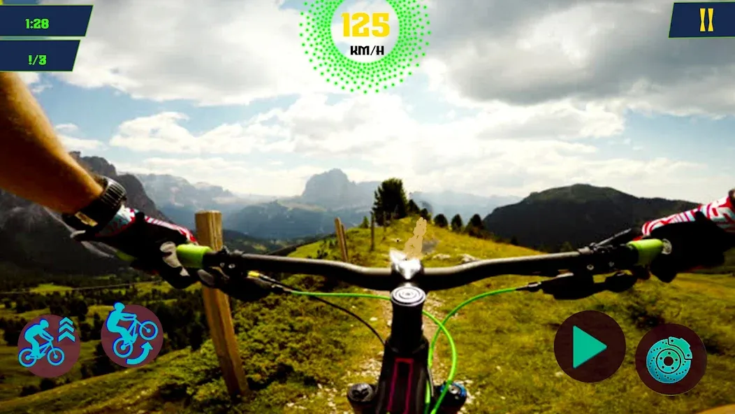 Bmx Games Freestyle Bike Game (бмх) [МОД: Меню, Бесконечные монеты и Открытые уровни] Screenshot 4