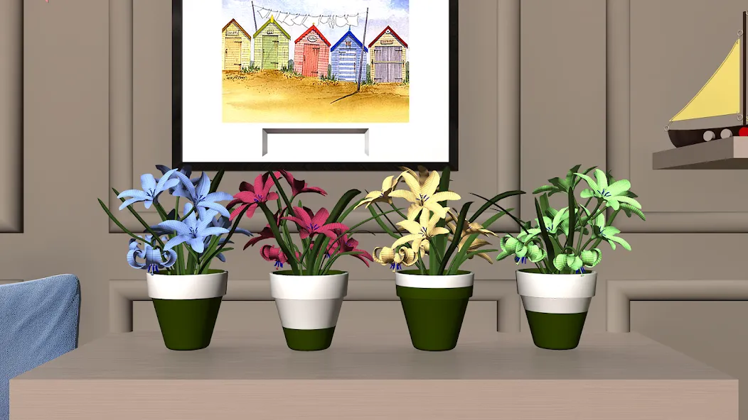 Four Rooms Escape 3 (Фор Румс Эскейп 3) [МОД: Деньги, Монеты и Меню MOD] Screenshot 3