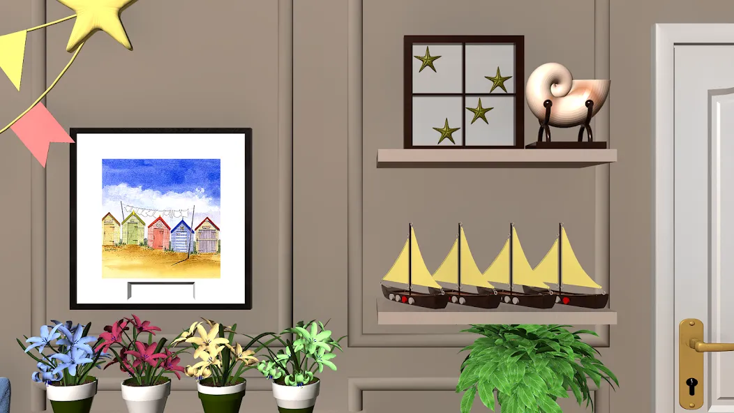 Four Rooms Escape 3 (Фор Румс Эскейп 3) [МОД: Деньги, Монеты и Меню MOD] Screenshot 4