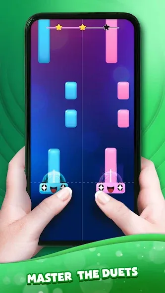 Duet Tiles: Dual Vocal Music (Дуэт Тайлз) [МОД: Бесконечные деньги, Монеты и Мега MOD] Screenshot 4