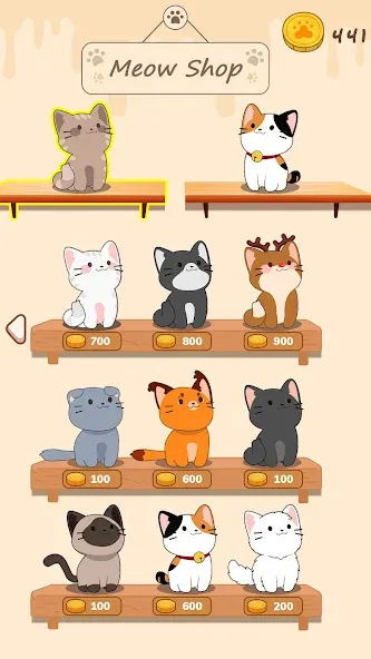 Duet Cats: Cute Cat Music (Дуэт Кэтс) [МОД: Все открыто, Дополнительные деньги и Меню MOD] Screenshot 1