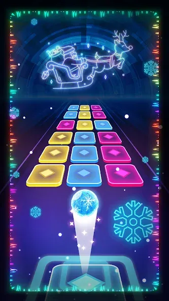 Color Hop 3D - Music Game (Цветной Хоп 3D) [МОД: Бесконечные деньги, Монеты и Мега MOD] Screenshot 2