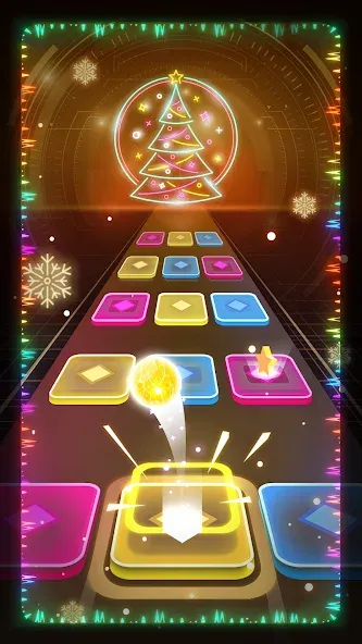 Color Hop 3D - Music Game (Цветной Хоп 3D) [МОД: Бесконечные деньги, Монеты и Мега MOD] Screenshot 4