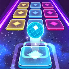 Скачать Color Hop 3D - Music Game (Цветной Хоп 3D) [МОД: Бесконечные деньги, Монеты и Мега MOD] | Взлом Color Hop 3D - Music Game на Андроид