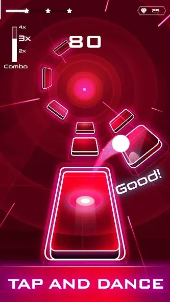 Magic Twist: Twister Music Bal (Мэджик Твист) [МОД: Меню, Бесконечные монеты и Открытые уровни] Screenshot 3