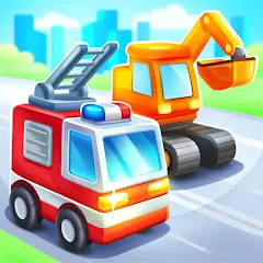 Скачать Car games for kids & toddler [МОД: Много денег, Монет и Все открыто] | Взлом Car games for kids & toddler на Андроид