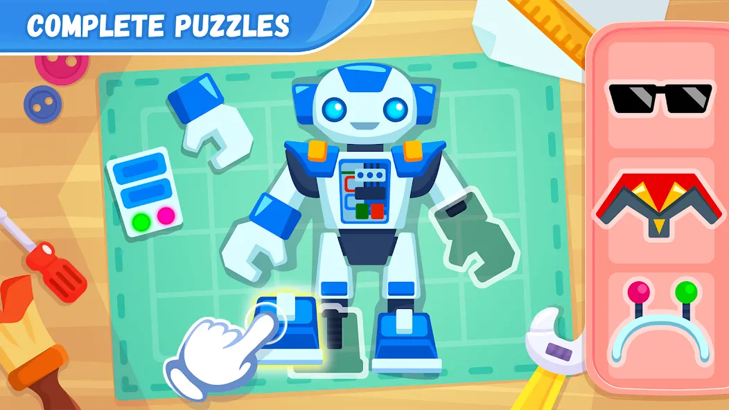 Educational games for kids 2-4 [МОД: Много монет, Открытые уровни и Мега MOD] Screenshot 2